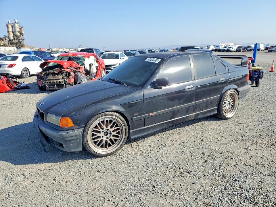 1997 BMW 3er VIN WBACC0321VEK23589 COPART salvage auction — FRONT END, Ca - Salvage Acquisition Billofsale, sold $325 on 2026-07-17 (photo 1)