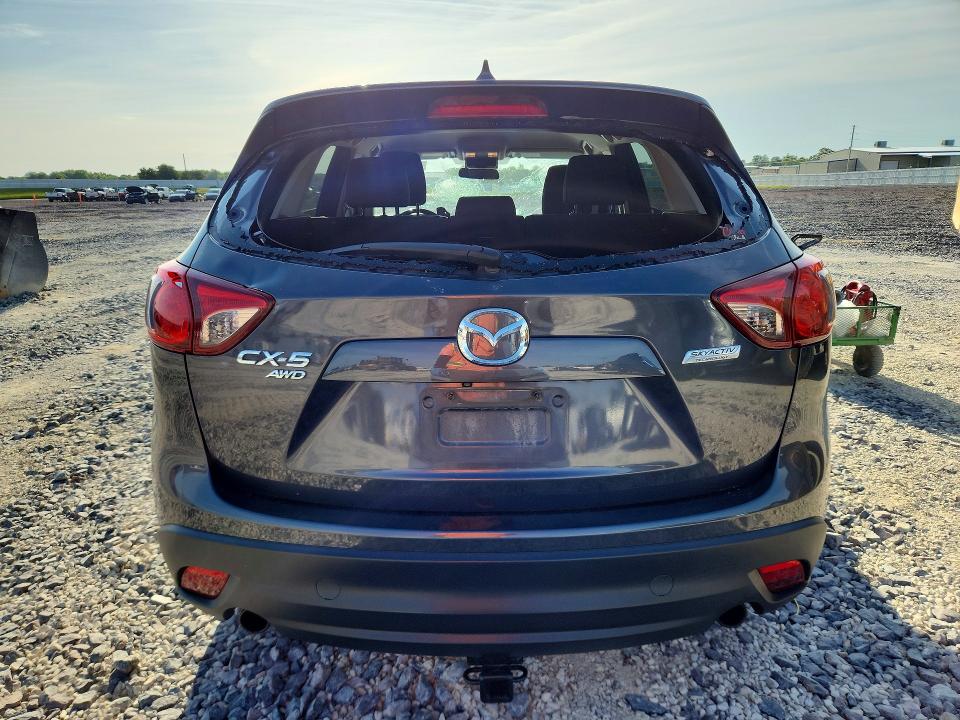 2016 Mazda Cx-5 VIN JM3KE4CY2G0782175 COPART salvage auction — HAIL, Mo - Salvage Certificate Of Title, sold $2,850 on 2026-07-27 (photo 6)