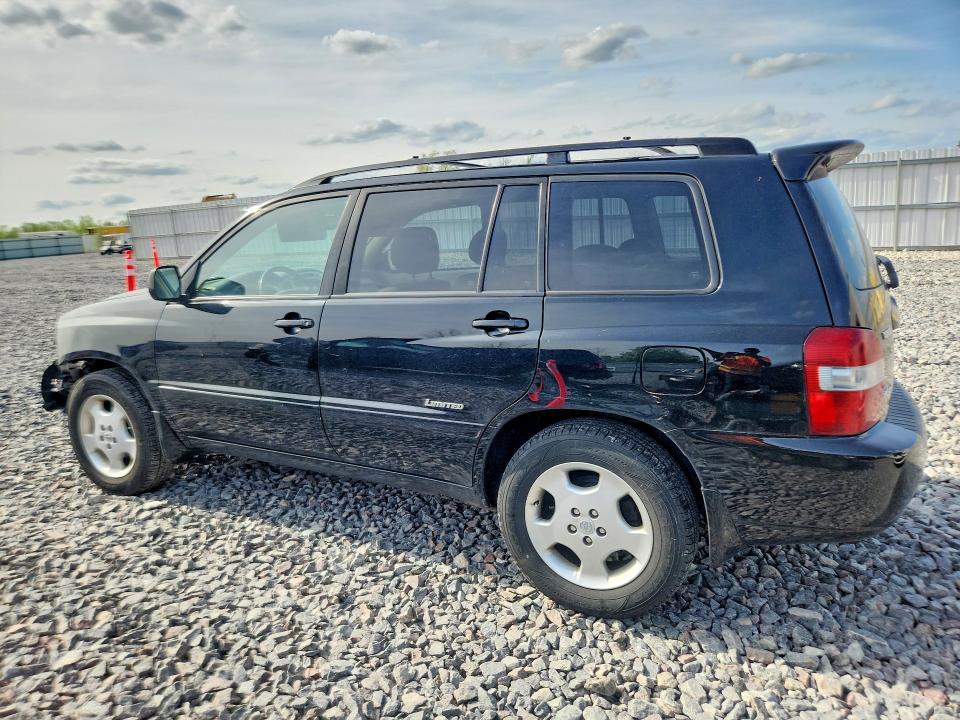 2007 Toyota Highlander VIN JTEEP21A370189995 COPART salvage auction — FRONT END, Mn - Cert Of Title-Prior Salvage, sold $925 on 2026-07-06 (photo 2)