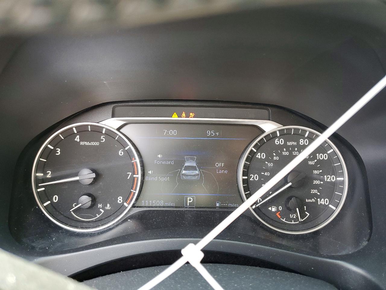 2020 Nissan Altima VIN 1N4BL4EV8LN305402 COPART salvage auction — Front End, KY - CERT OF TITLE-SALVAGE, sold $3,500 on 2026-07-09 (photo 9)