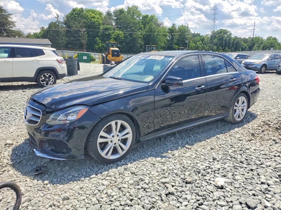 2014 Mercedes-benz E-klasse VIN WDDHF5KB0EA961718 COPART salvage auction — FRONT END, Nc - Salvage Certificate Of Title, sold $1,550 on 2026-08-05 (photo 1)