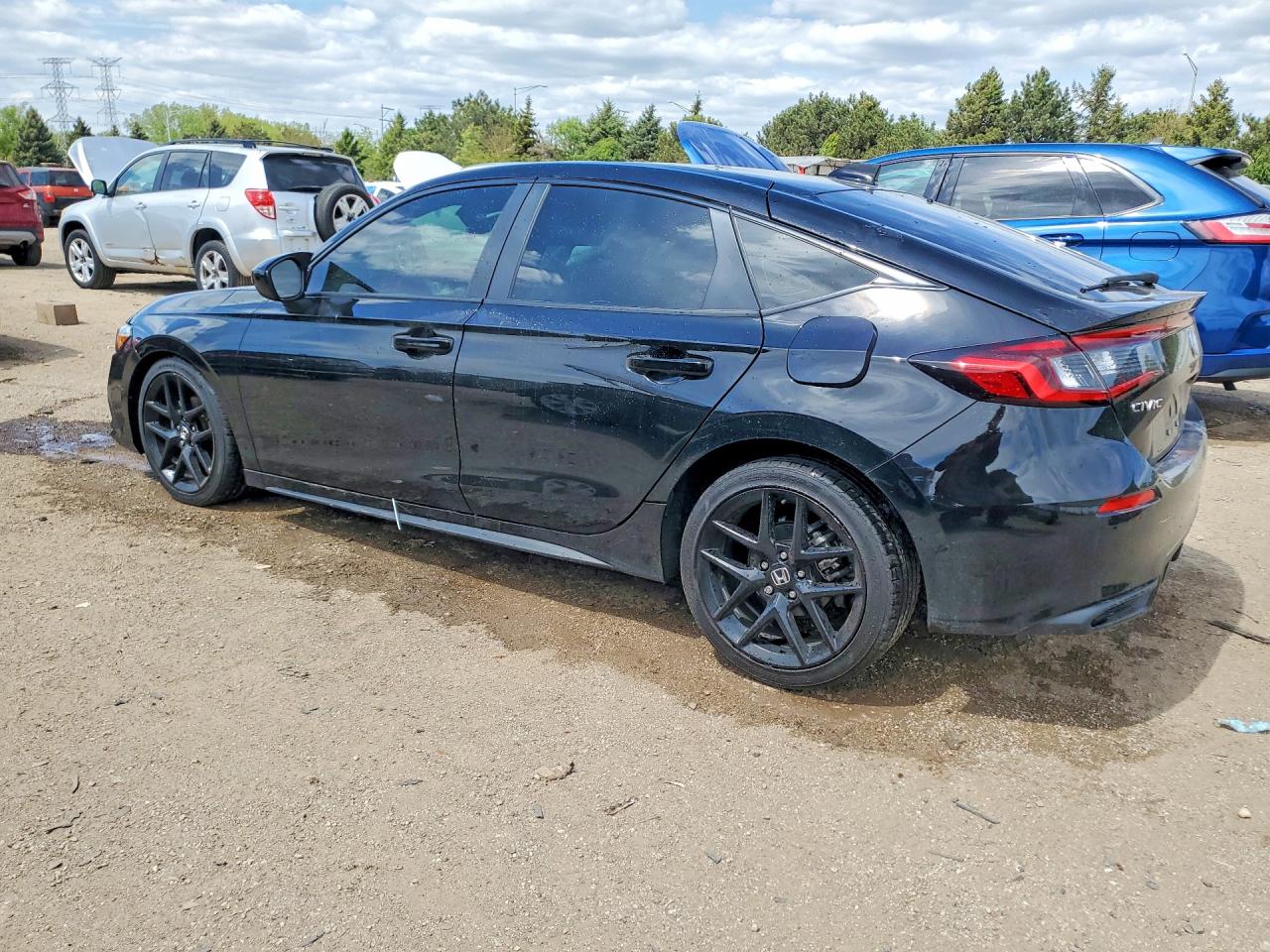 2024 Honda Civic VIN 19XFL2H8XRE034667 COPART salvage auction — Side, IL - SALVAGE CERTIFICATE, sold $7,700 on 2026-07-07 (photo 2)