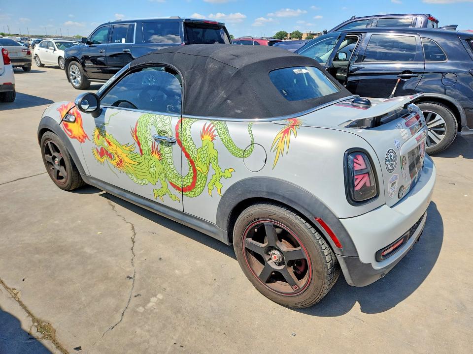 2012 Mini Cooper VIN WMWSY3C52CT144224 COPART salvage auction — FRONT END, Id - Salvage Certificate Of Title, sold $1,150 on 2026-08-06 (photo 2)