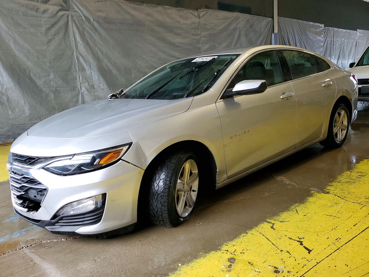 2022 Chevrolet Malibu Limited VIN 1G1ZD5ST0NF143415 COPART salvage auction — Front End, IN - CERTIFICATE OF TITLE, sold $700 on 2026-07-09 (photo 1)