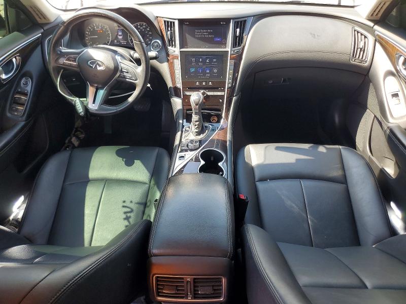 2018 Infiniti Q50 VIN JN1EV7AP5JM363256 COPART salvage auction — SIDE, TX - CERTIFICATE OF TITLE, sold $3,800 on 2026-07-17 (photo 8)