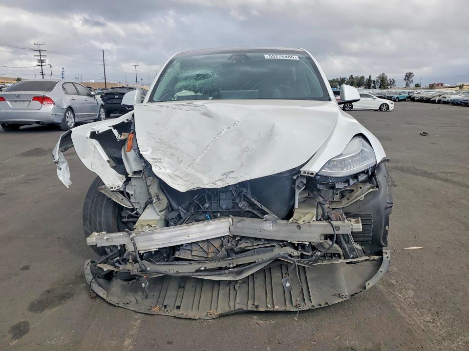 2021 Tesla Model y VIN 5YJYGDEE2MF231368 COPART salvage auction — FRONT END, Ca - Salvage Certificate, sold $5,600 on 2026-07-20 (photo 5)