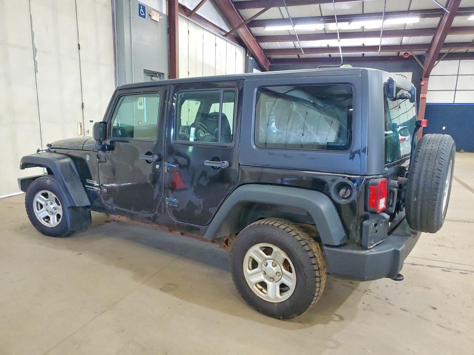 2018 Jeep Wrangler unlimited VIN 1C4BJWKG5JL892894 COPART salvage auction — MINOR DENT/SCRATCHES, Vt - Certificate Of Title, sold $6,900 on 2026-07-09 (photo 2)