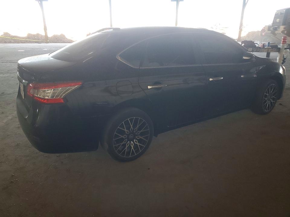2013 Nissan Sentra VIN 3N1AB7AP3DL711609 COPART salvage auction — MINOR DENT/SCRATCHES, Az - Certificate Of Title, sold $500 on 2026-07-06 (photo 3)