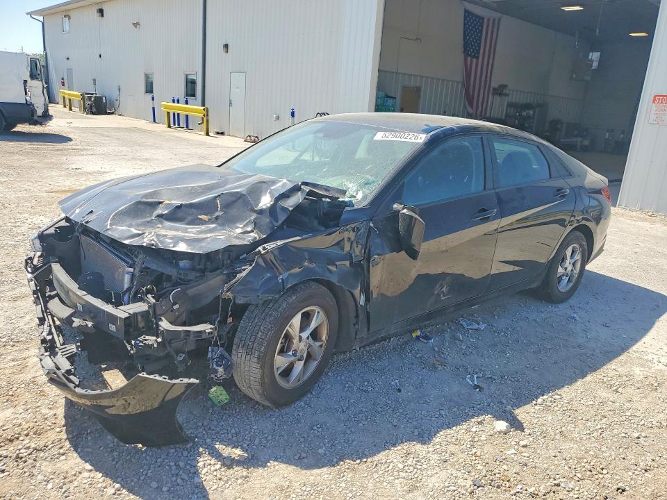 2021 Hyundai Elantra VIN KMHLL4AG2MU173584 COPART salvage auction — FRONT END, Ia - Cert Of Title-Salvage Title, sold $2,600 on 2026-07-17 (photo 1)