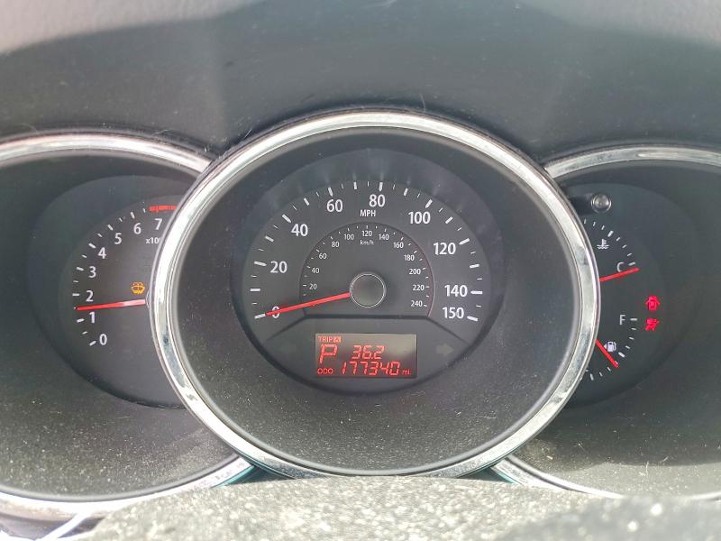 2013 Kia Sorento VIN 5XYKTDA21DG341477 COPART salvage auction — FRONT END, Ky - Cert Of Title-Salvage, sold $825 on 2026-07-27 (photo 9)