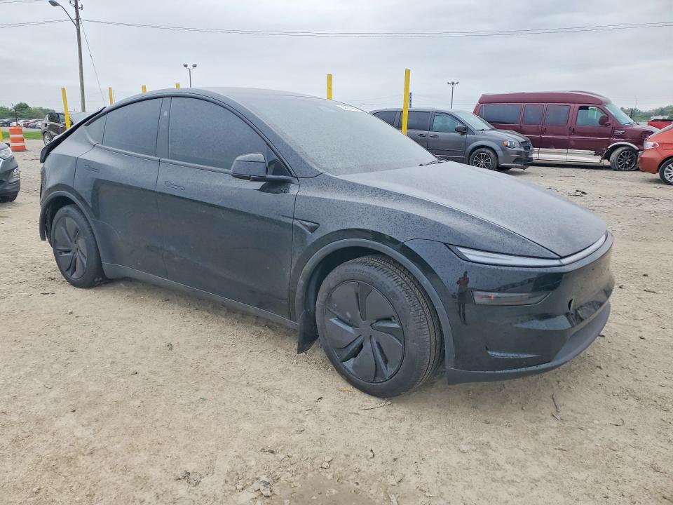 2026 Tesla Model y VIN 7SAYGDEE4TA491821 COPART salvage auction — REAR END, IN - CERT OF TITLE-SALVAGE TITLE, sold $26,250 on 2026-09-18 (photo 4)