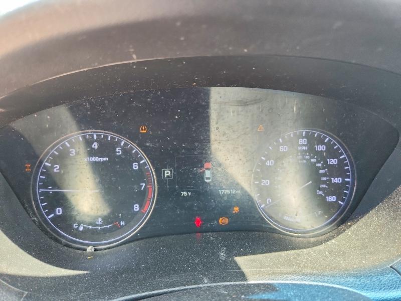 2015 Hyundai Genesis VIN KMHGN4JE5FU072570 COPART salvage auction — FRONT END, Mi - Certificate Of Title, sold $1,950 on 2026-07-09 (photo 9)