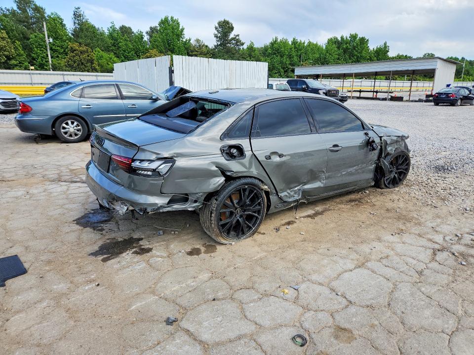 2024 Audi Rs4 VIN WAUB4AF43RA043992 COPART salvage auction — SIDE, Ga - Cert Of Title-Salvage, sold $5,800 on 2026-07-30 (photo 3)
