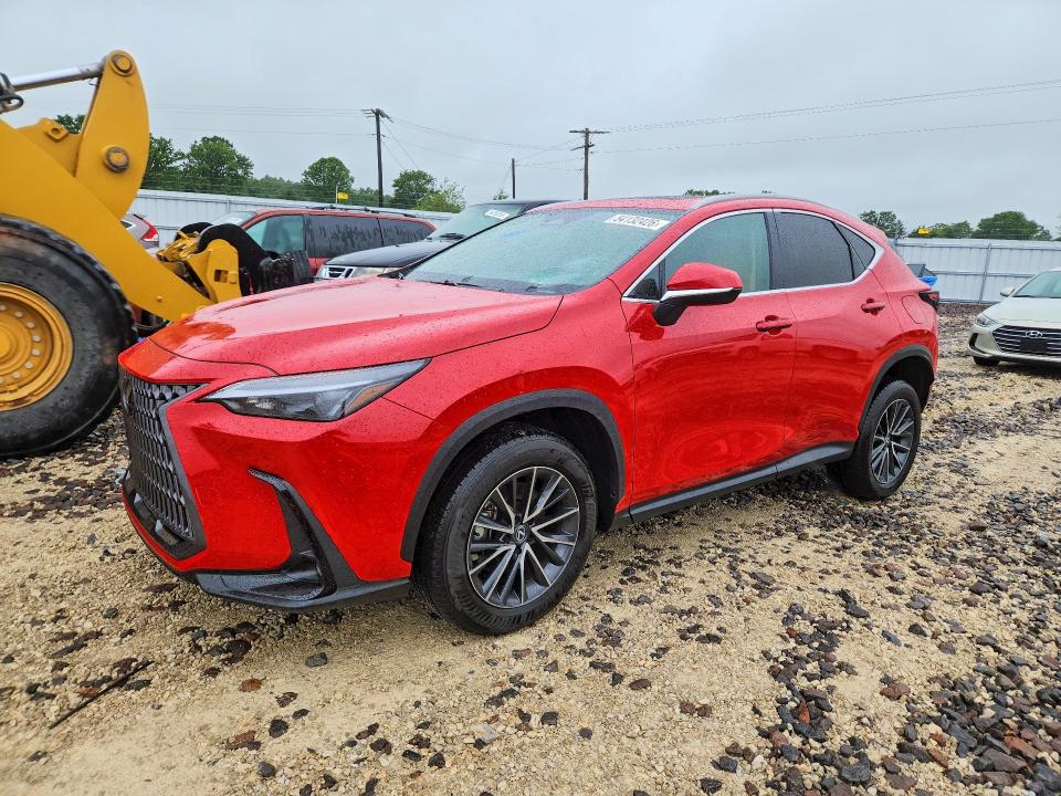 2024 Lexus NX VIN 2T2GDCAZ7RC014316 COPART salvage auction — HAIL, Mo - Certificate Of Title, sold $20,600 on 2026-08-05 (photo 1)