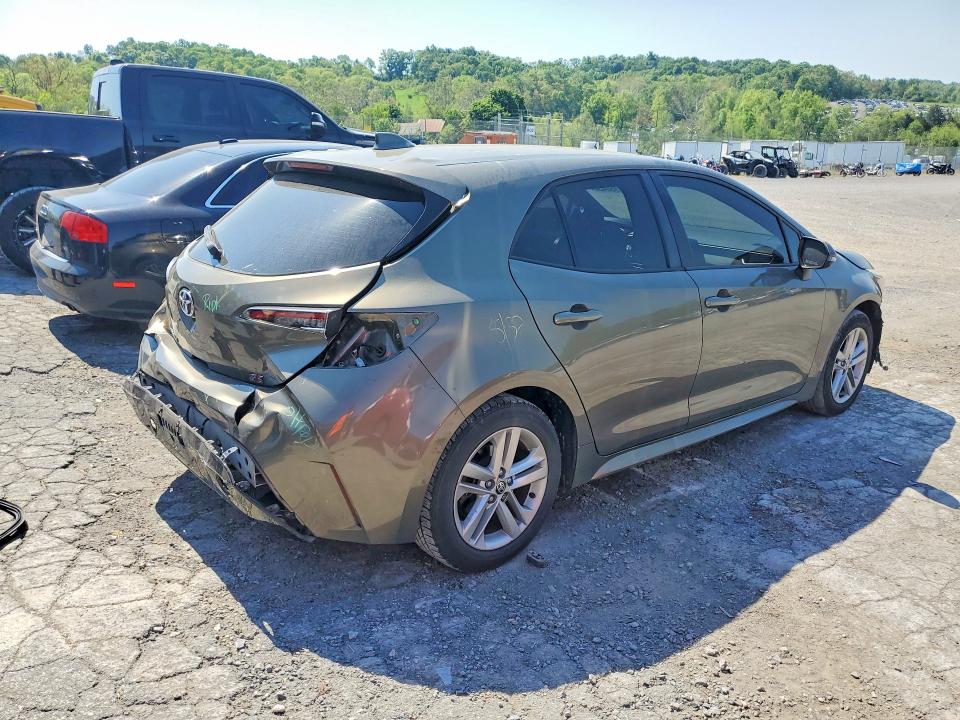 2019 Toyota VIN JTNK4RBE1K3049733 COPART salvage auction — FRONT END, Md - Cert Of Salvage > 75% Damage, sold $4,200 on 2026-07-24 (photo 3)