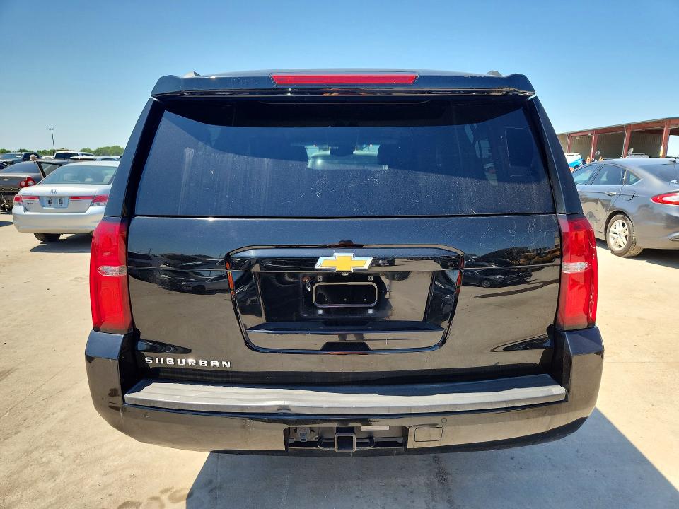 2015 Chevrolet Suburban VIN 1GNSCJKC1FR589830 COPART salvage auction — REAR END, Ca - Certificate Of Title (P), sold $5,400 on 2026-07-09 (photo 6)
