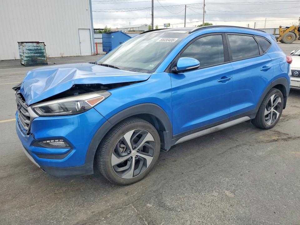 2018 Hyundai Tucson VIN KM8J3CA24JU717651 COPART salvage auction — UNDERCARRIAGE, ID - SALVAGE CERTIFICATE OF TITLE, sold $3,950 on 2026-07-09 (photo 1)