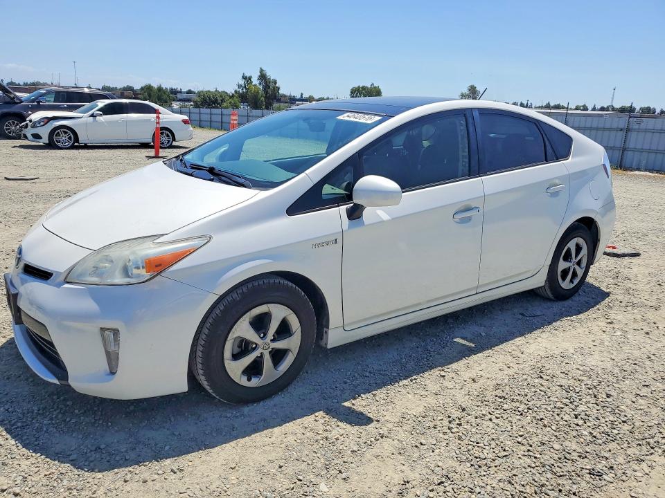 2012 Toyota Prius VIN JTDKN3DU3C5472905 COPART salvage auction — SIDE, CA - SALVAGE CERTIFICATE, sold $3,650 on 2026-07-21 (photo 1)