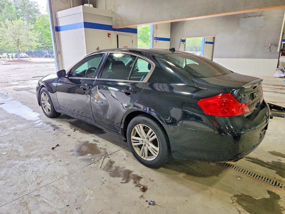 2012 Infiniti VIN JN1DV6AR2CM860291 COPART salvage auction — FRONT END, Mt - Certificate Of Title, sold $450 on 2026-07-24 (photo 2)