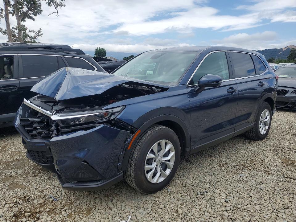 2025 Honda Cr-v VIN 2HKRS4H21SH471255 COPART salvage auction — FRONT END, Ca - Salvage Certificate, sold $11,300 on 2026-07-07 (photo 1)