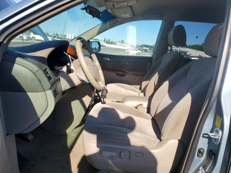 2010 Toyota Sienna VIN 5TDYK4CC9AS331619 COPART salvage auction — FRONT END, Ca - Salvage Certificate, sold $2,200 on 2026-07-16 (photo 7)