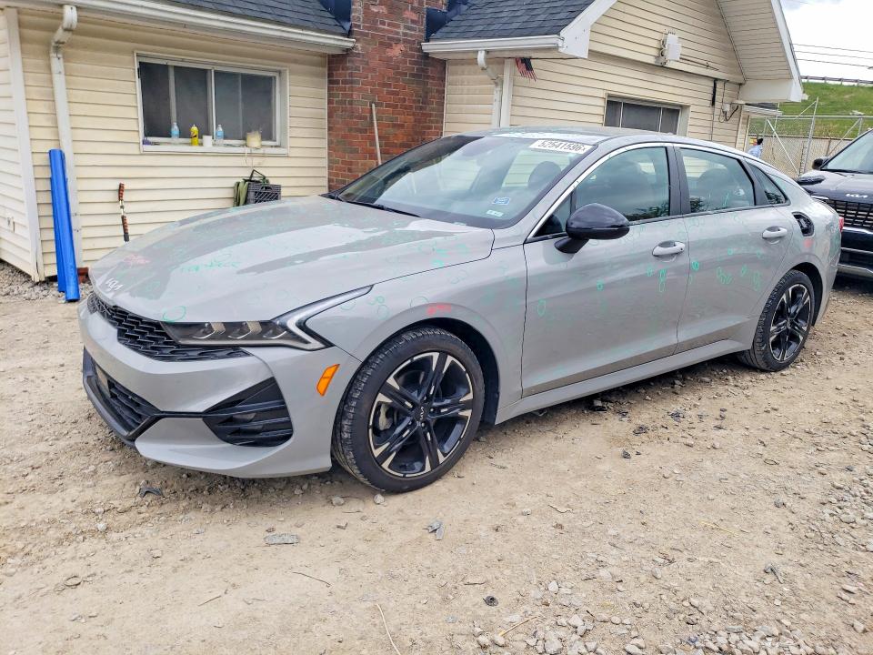 2024 Kia K5 VIN 5XXG64J20RG266313 COPART salvage auction — HAIL, Oh - Cert Of Title-Salvage, sold $10,500 on 2026-07-22 (photo 1)