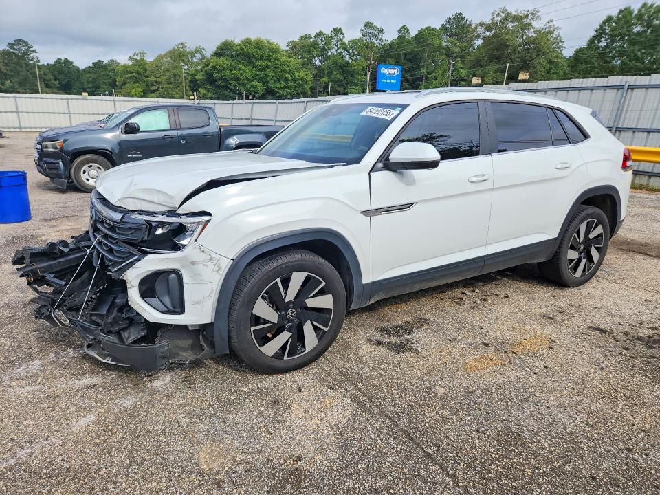 2024 Volkswagen Atlas VIN 1V2JE2CA7RC212894 COPART salvage auction — FRONT END, Salvage Title, sold $250 on 2026-07-27 (photo 1)