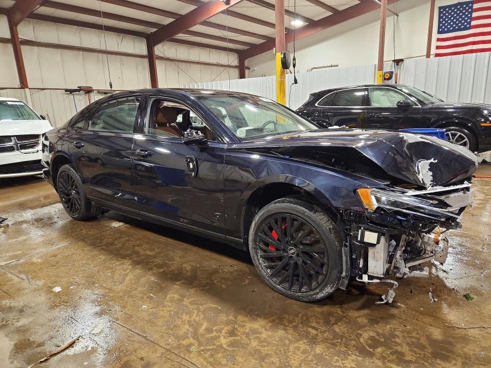 2021 Audi A8 VIN WAU8HAF83MN008405 COPART salvage auction — FRONT END, Pa - Certificate Of Salvage, sold $1,800 on 2026-07-21 (photo 4)