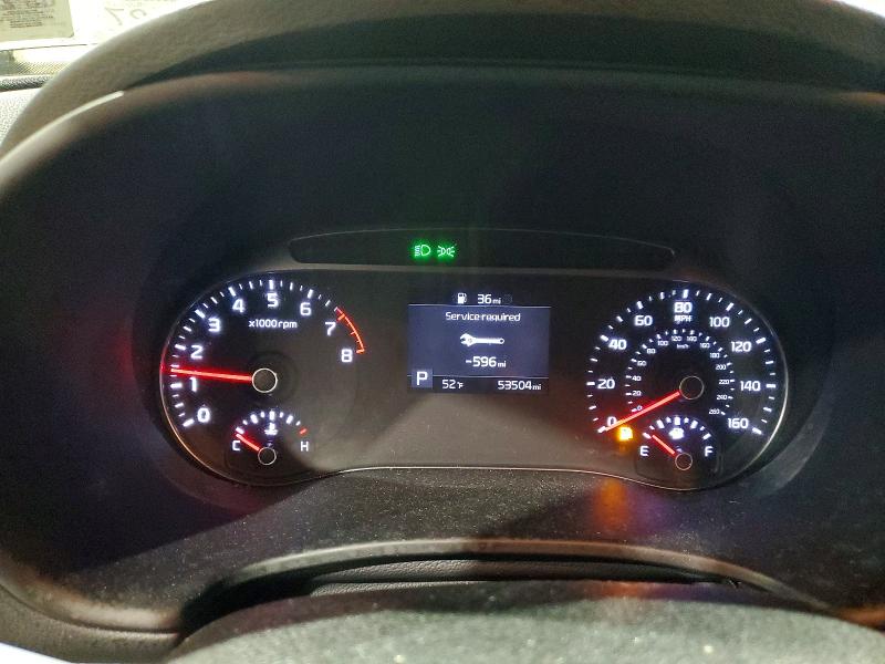 2021 Kia Soul VIN KNDJ23AU6M7134817 COPART salvage auction — FRONT END, Ny - Mv-907A Salvage Certificate, sold $3,300 on 2026-07-20 (photo 9)
