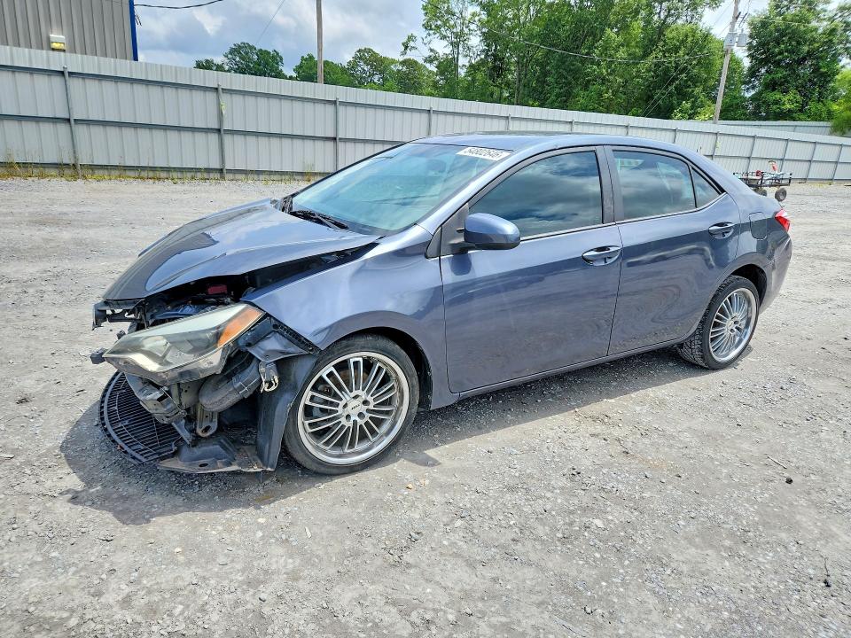 2016 Toyota Corolla VIN 5YFBURHE0GP384279 COPART salvage auction — FRONT END, Nc - Salvage Certificate Of Title, sold $2,200 on 2026-07-08 (photo 1)