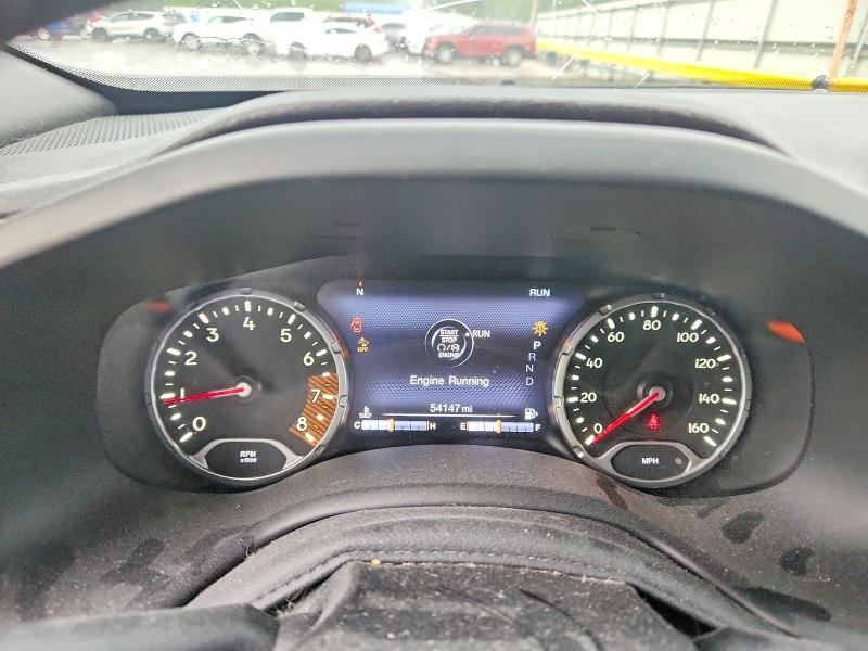 2021 Jeep Renegade VIN ZACNJDBB2MPN36793 COPART salvage auction — HAIL, MO - SALVAGE CERTIFICATE OF TITLE, sold $4,750 on 2026-07-29 (photo 9)