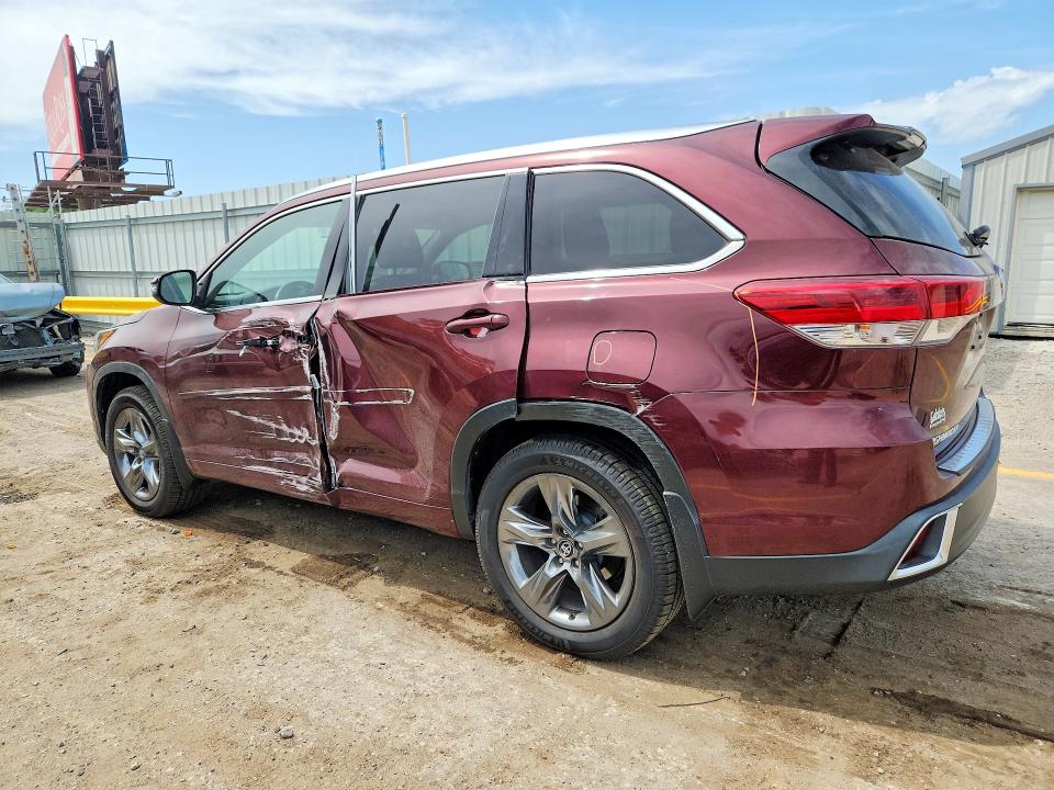 2017 Toyota VIN 5TDDZRFHXHS390882 COPART salvage auction — SIDE, Ks - Cert Of Title-Salvage, sold $12,400 on 2026-07-22 (photo 2)