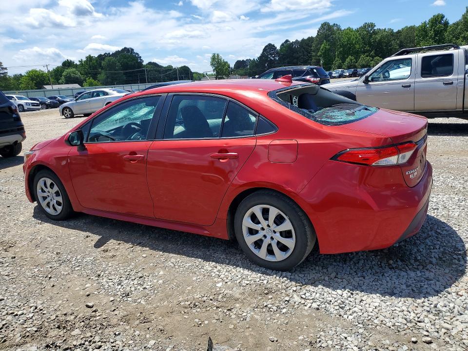 2021 Toyota Corolla VIN 5YFEPMAE1MP164243 COPART salvage auction — HAIL, Ar - Cert Of Title-Salvage, sold $5,200 on 2026-07-08 (photo 2)