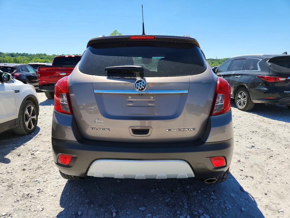 2014 Buick Encore VIN KL4CJCSB1EB520658 COPART salvage auction — SIDE, Wv - Salvage Certificate, sold $900 on 2026-07-22 (photo 6)