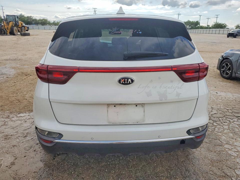 2022 Kia Sportage VIN KNDPM3AC6N7014240 COPART salvage auction — FRONT END, Tx - Certificate Of Title, sold $2,000 on 2026-07-02 (photo 6)