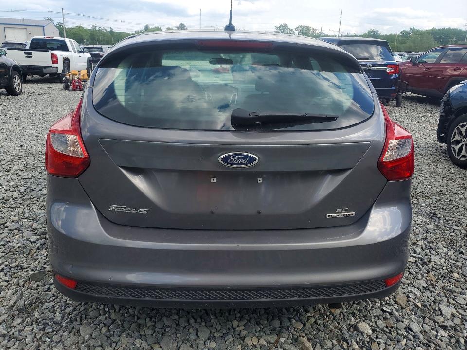 2013 Ford Focus VIN 1FADP3K28DL139008 COPART salvage auction — REAR END, Ma - Cert Of Title-Reconstrctd Coll, sold $375 on 2026-07-02 (photo 6)
