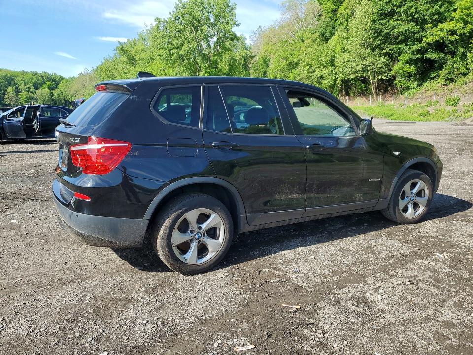 2011 BMW X3 VIN 5UXWX5C57BL707378 COPART salvage auction — MECHANICAL, NJ - CERTIFICATE OF TITLE, sold $650 on 2026-07-02 (photo 3)