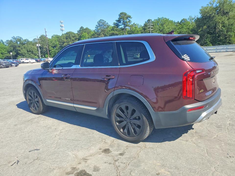 2021 Kia Telluride VIN 5XYP34HC8MG105378 COPART salvage auction — SIDE, Nc - Salvage Certificate Of Title, sold $6,800 on 2026-07-13 (photo 2)