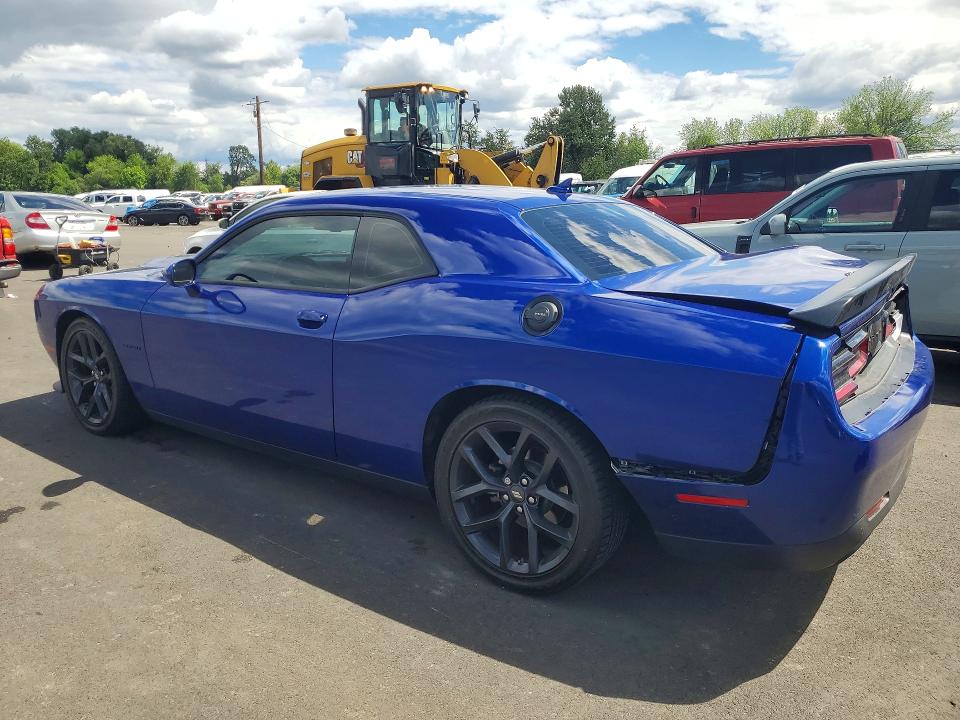 2022 Dodge Challenger VIN 2C3CDZBTXNH214904 COPART salvage auction — REAR END, Or - Salvage Title Certificate, sold $8,100 on 2026-07-27 (photo 2)
