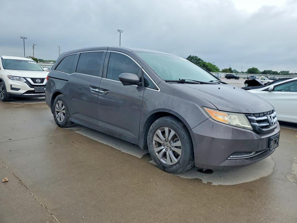 2016 Honda VIN 5FNRL5H36GB154458 COPART salvage auction — HAIL, Tx - Certificate Of Title, sold $400 on 2026-07-02 (photo 4)