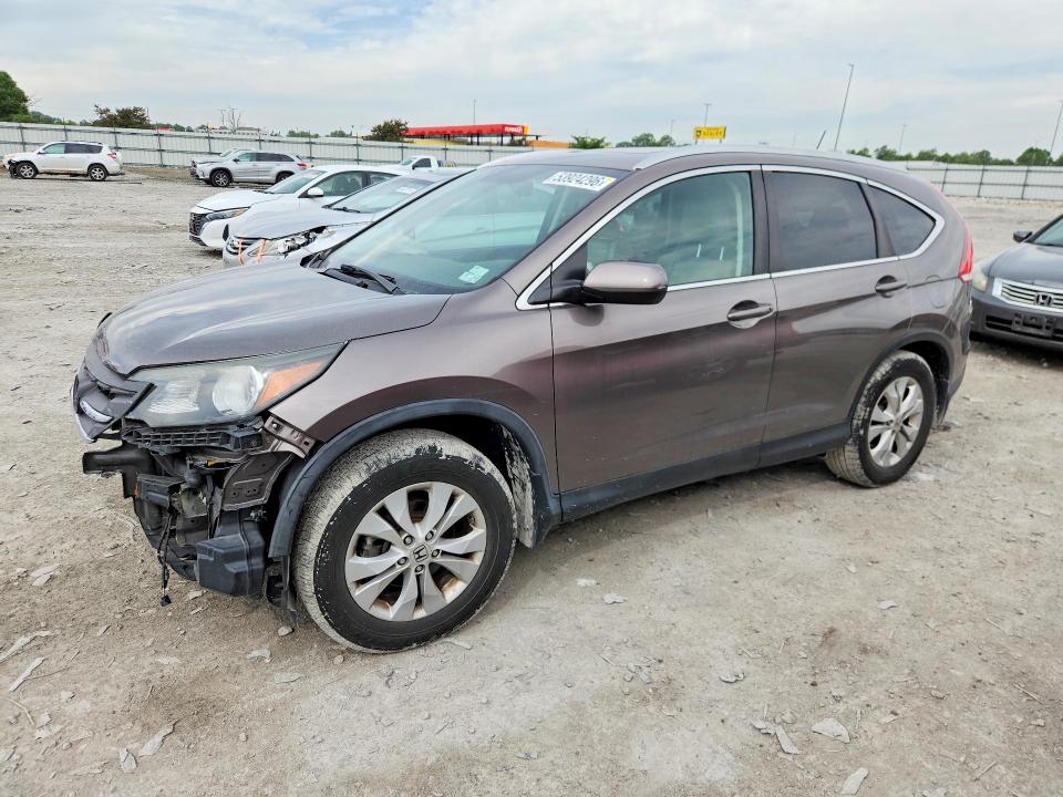 2013 Honda Cr-v VIN 5J6RM4H79DL084256 COPART salvage auction — FRONT END, Il - Salvage Certificate, sold $2,600 on 2026-07-27 (photo 1)