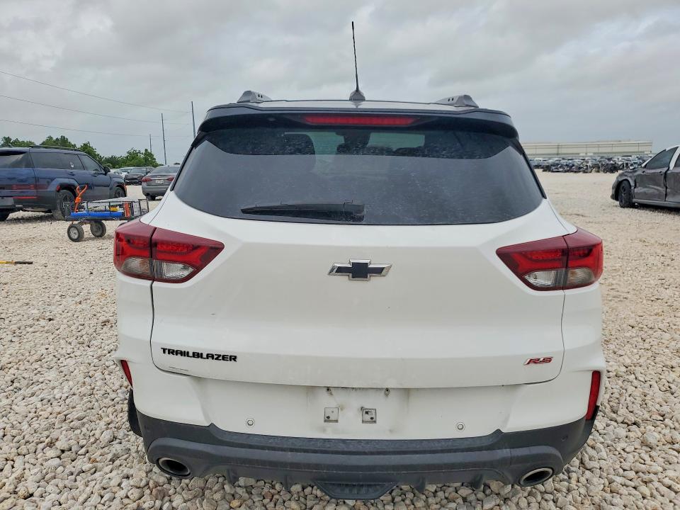 2022 Chevrolet Trailblazer VIN KL79MTSL4NB014948 COPART salvage auction — SIDE, Tx - Salvage Vehicle Title, sold $3,450 on 2026-07-30 (photo 6)