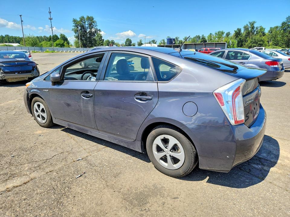 2013 Toyota Prius VIN JTDKN3DUXD1617740 COPART salvage auction — FRONT END, Or - Salvage Title Certificate, sold $5,900 on 2026-07-06 (photo 2)