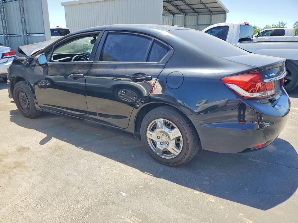 2014 Honda VIN 19XFB2F53EE216801 COPART salvage auction — FRONT END, CA - SALVAGE CERTIFICATE, sold $1,000 on 2026-07-02 (photo 2)