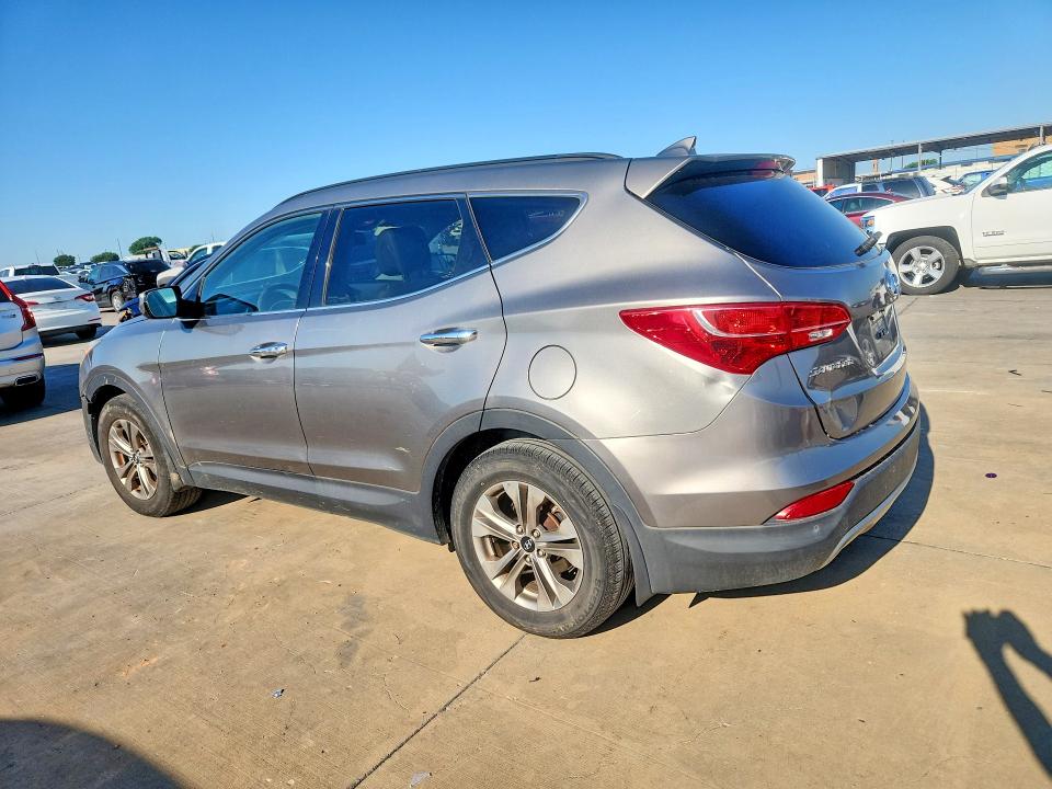 2015 Hyundai Santa fe VIN 5XYZU3LB1FG298183 COPART salvage auction — FRONT END, Ar - Certificate Of Title (P), sold $1,450 on 2026-07-09 (photo 2)