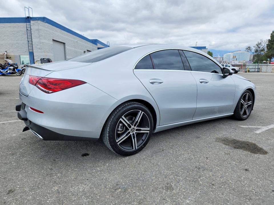 2021 Mercedes-benz Cla-klasse VIN W1K5J4GB8MN237173 COPART salvage auction — FRONT END, Ca - Salvage Certificate, sold $6,300 on 2026-07-08 (photo 3)