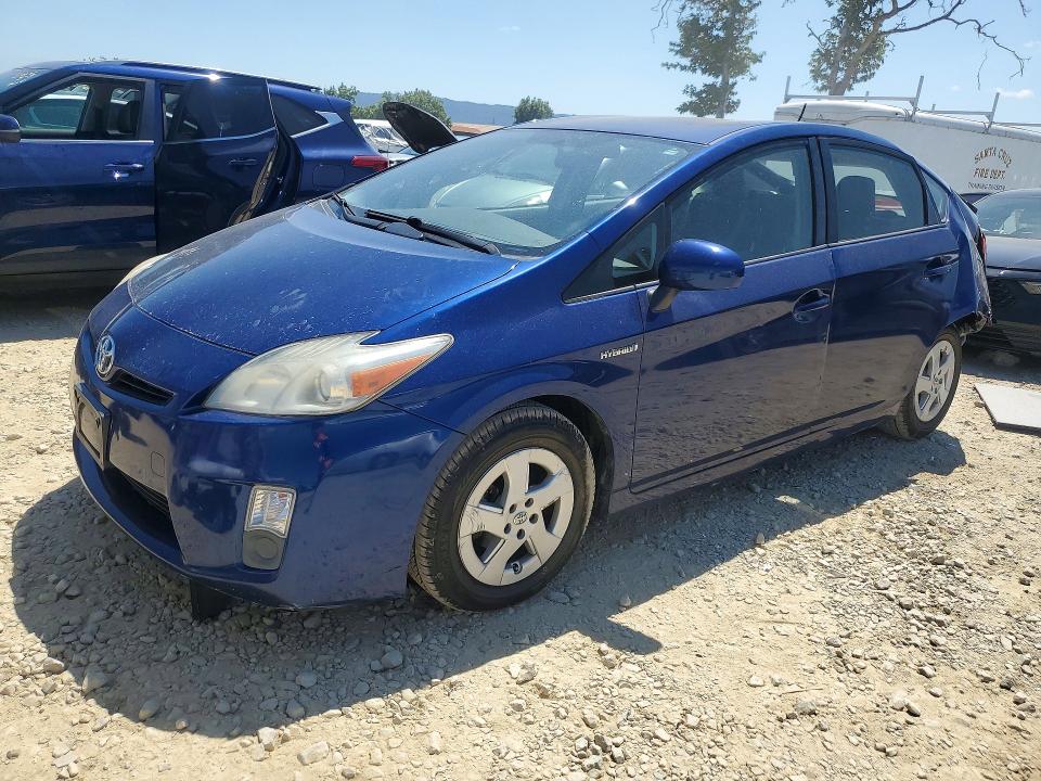 2011 Toyota Prius VIN JTDKN3DU7B0296176 COPART salvage auction — REAR END, Ca - Salvage Certificate, sold $800 on 2026-07-09 (photo 1)