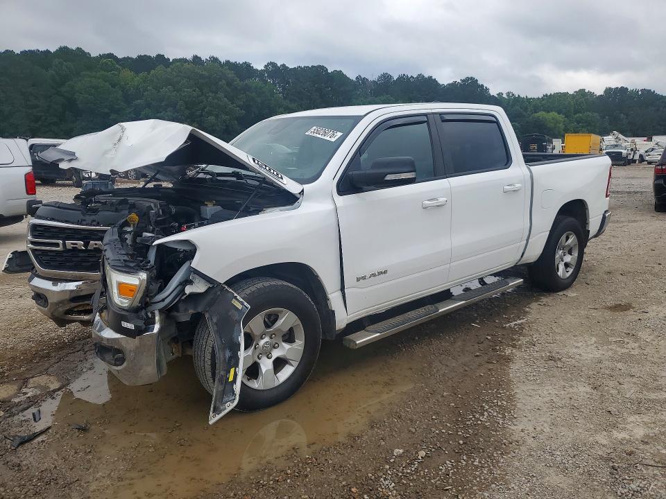 2022 Ram 1500 VIN 1C6RREFG3NN277614 COPART salvage auction — FRONT END, Ms - Cert Of Title-Salvaged, sold $4,550 on 2026-07-03 (photo 1)