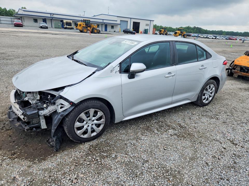 2022 Toyota Corolla VIN 5YFEPMAE8NP342358 COPART salvage auction — FRONT END, Nc - Salvage Certificate Of Title, sold $5,700 on 2026-07-20 (photo 1)