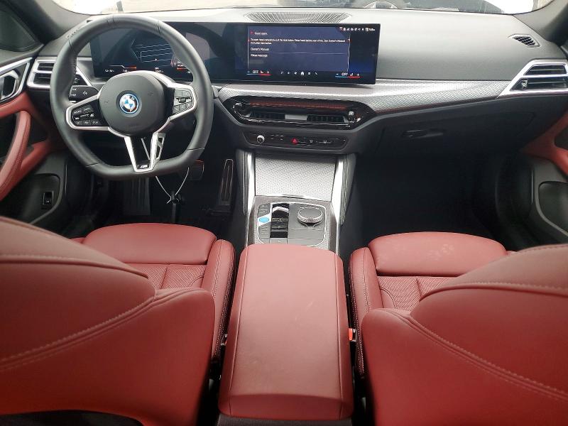 2025 BMW I4 VIN WBY23HD06SFU51702 COPART salvage auction — FRONT END, Ca - Salvage Certificate, sold $23,400 on 2026-07-06 (photo 8)